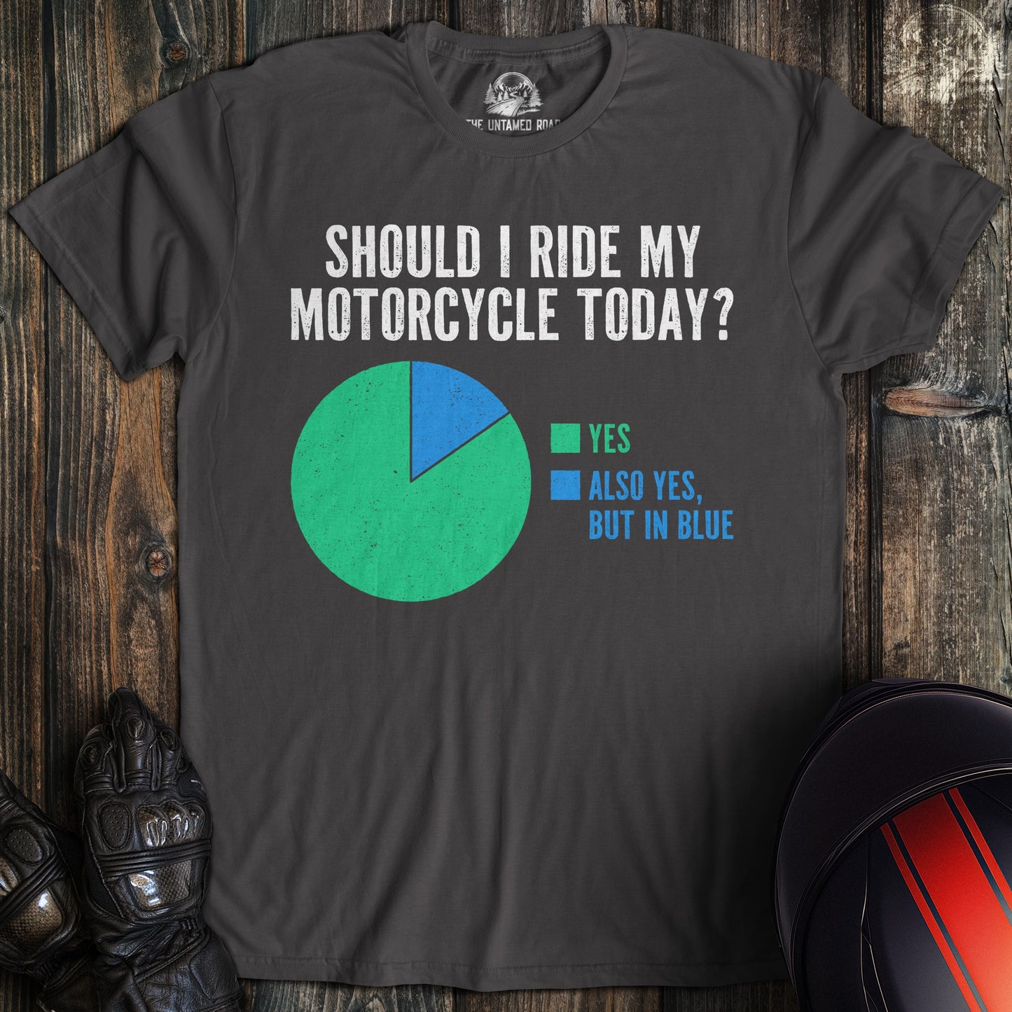 Ride Pie Chart T-Shirt