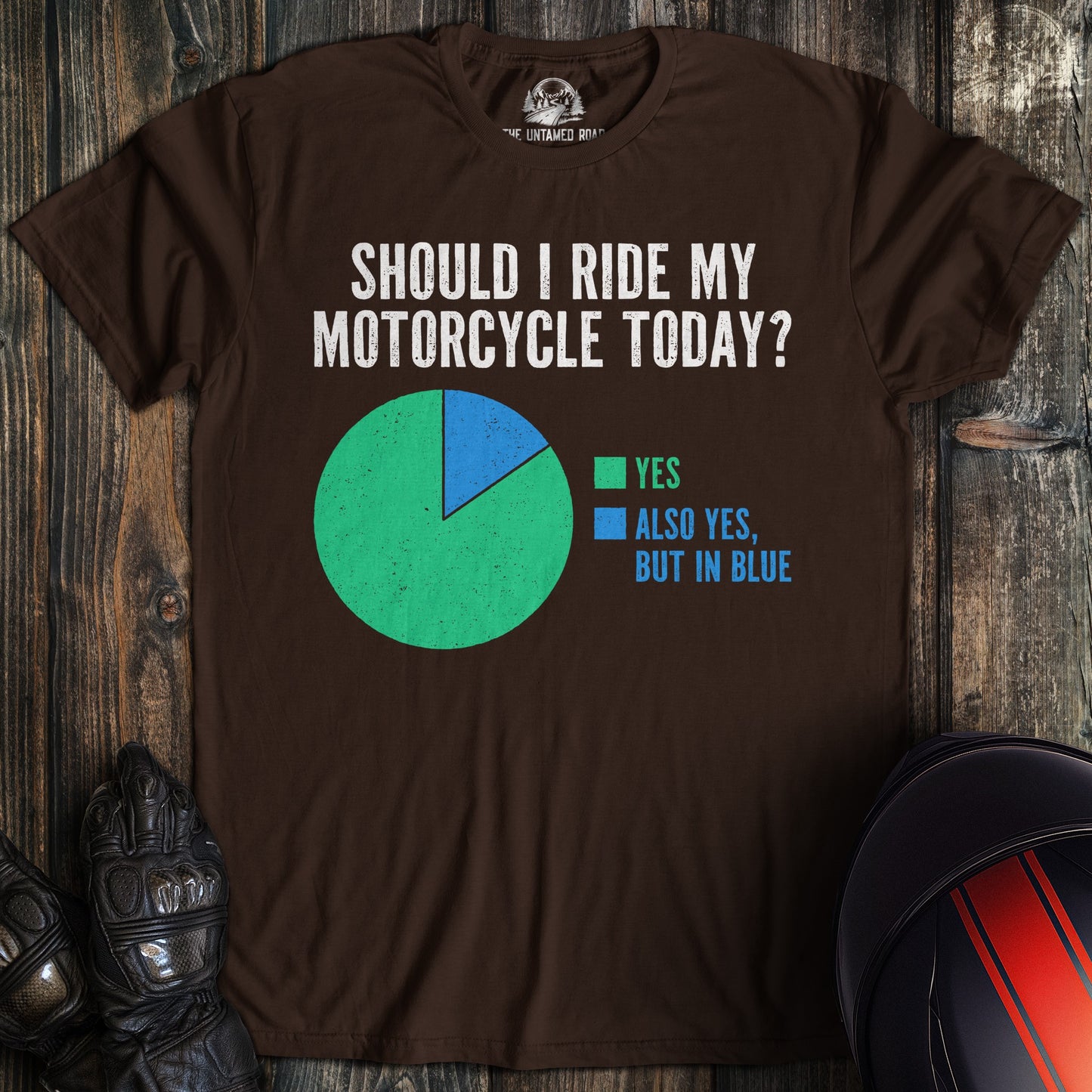 Ride Pie Chart T-Shirt