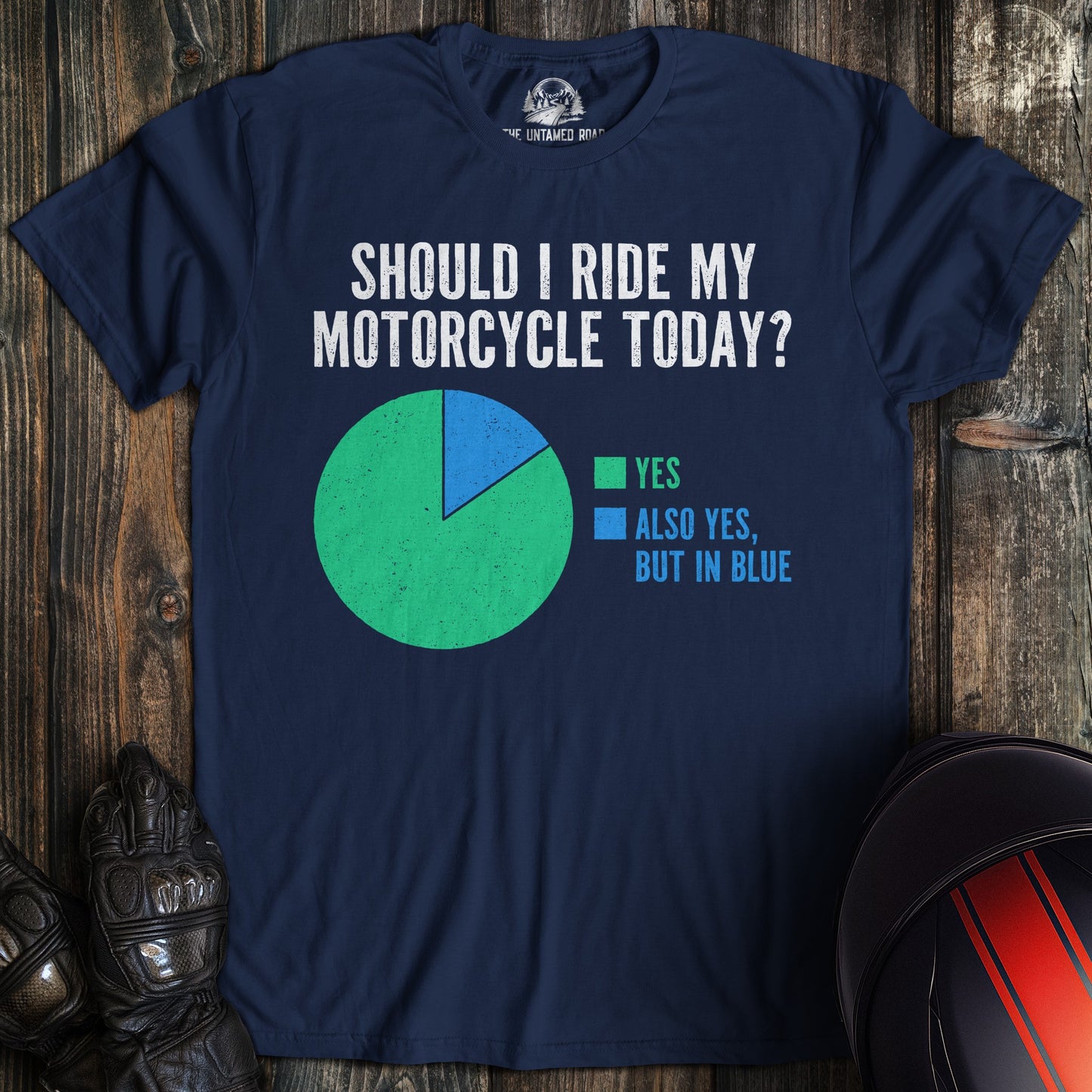 Ride Pie Chart T-Shirt