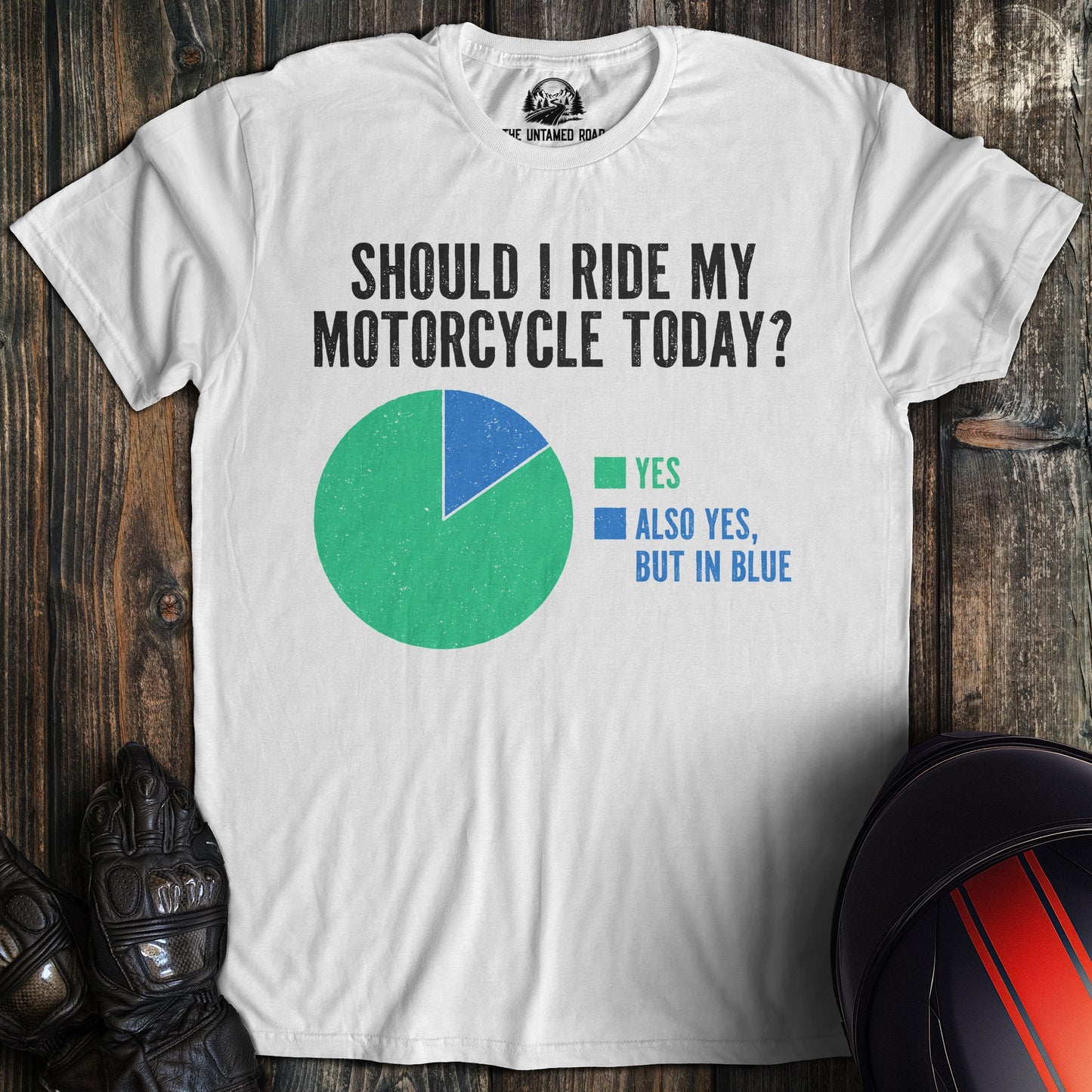 Ride Pie Chart T-Shirt