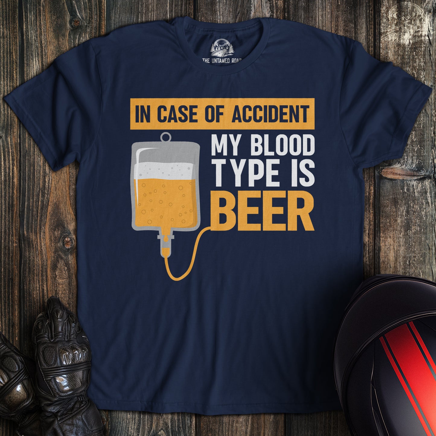Blood Type Is Beer T-Shirt
