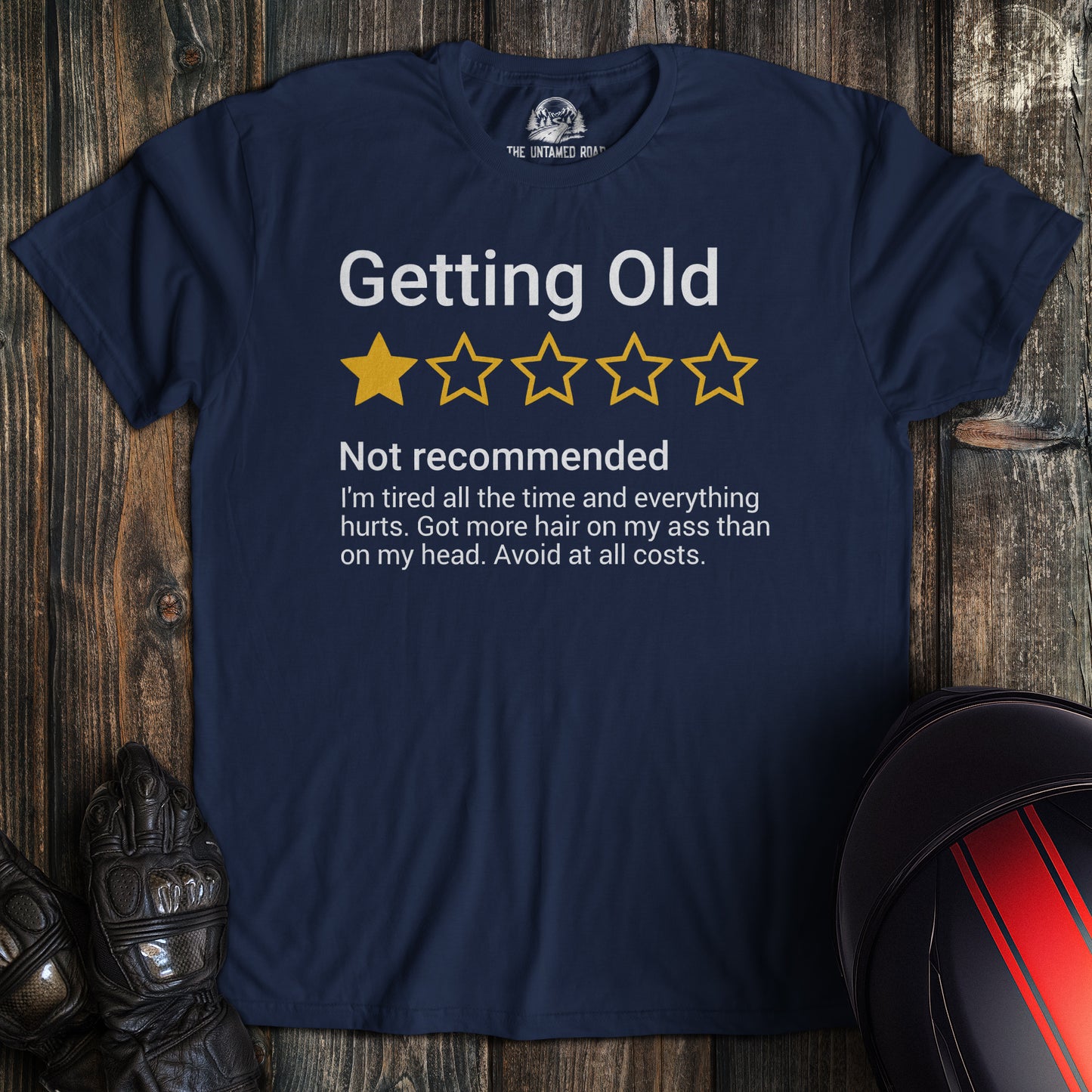 Getting Old Review T-Shirt