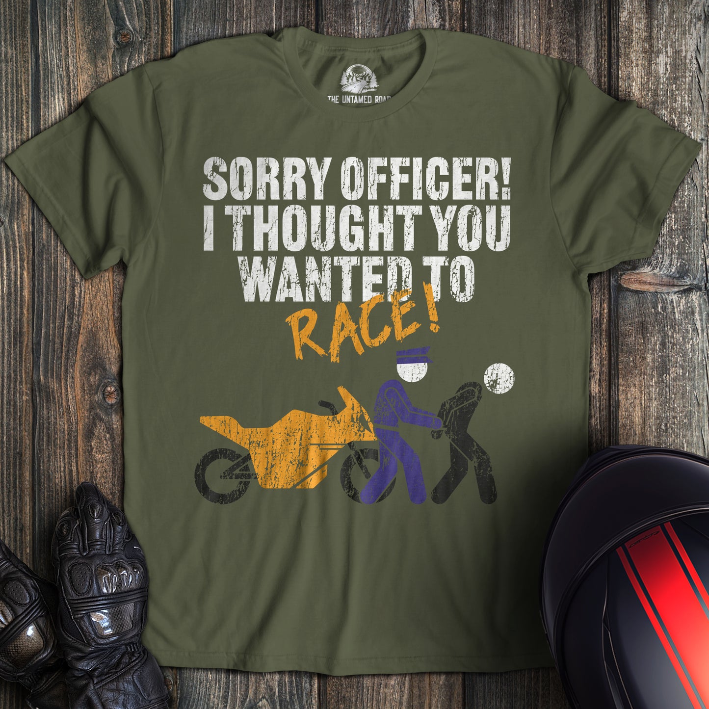 Sorry Officer T-shirt