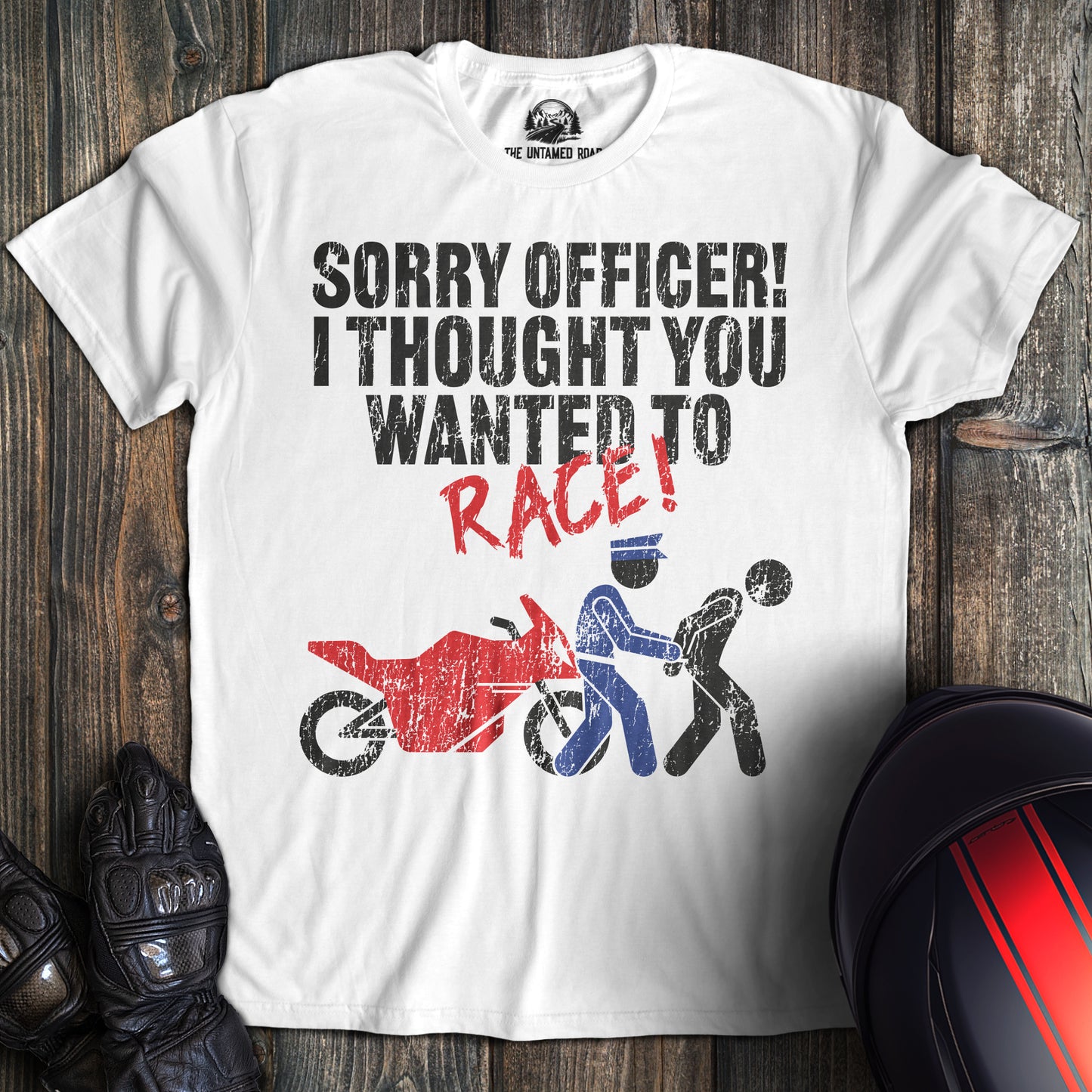 Sorry Officer T-shirt