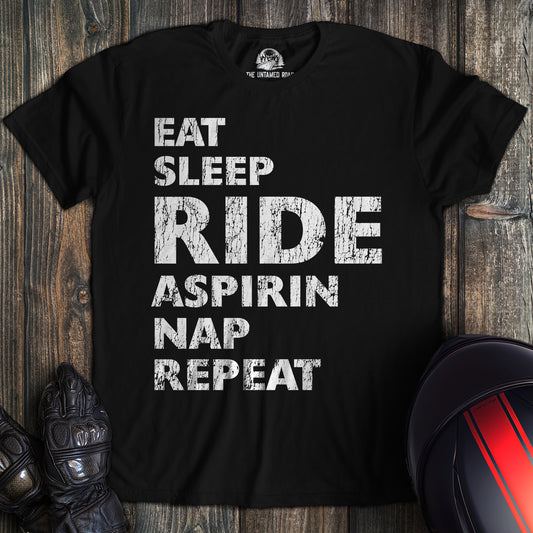 Eat Sleep Ride Repeat T-shirt