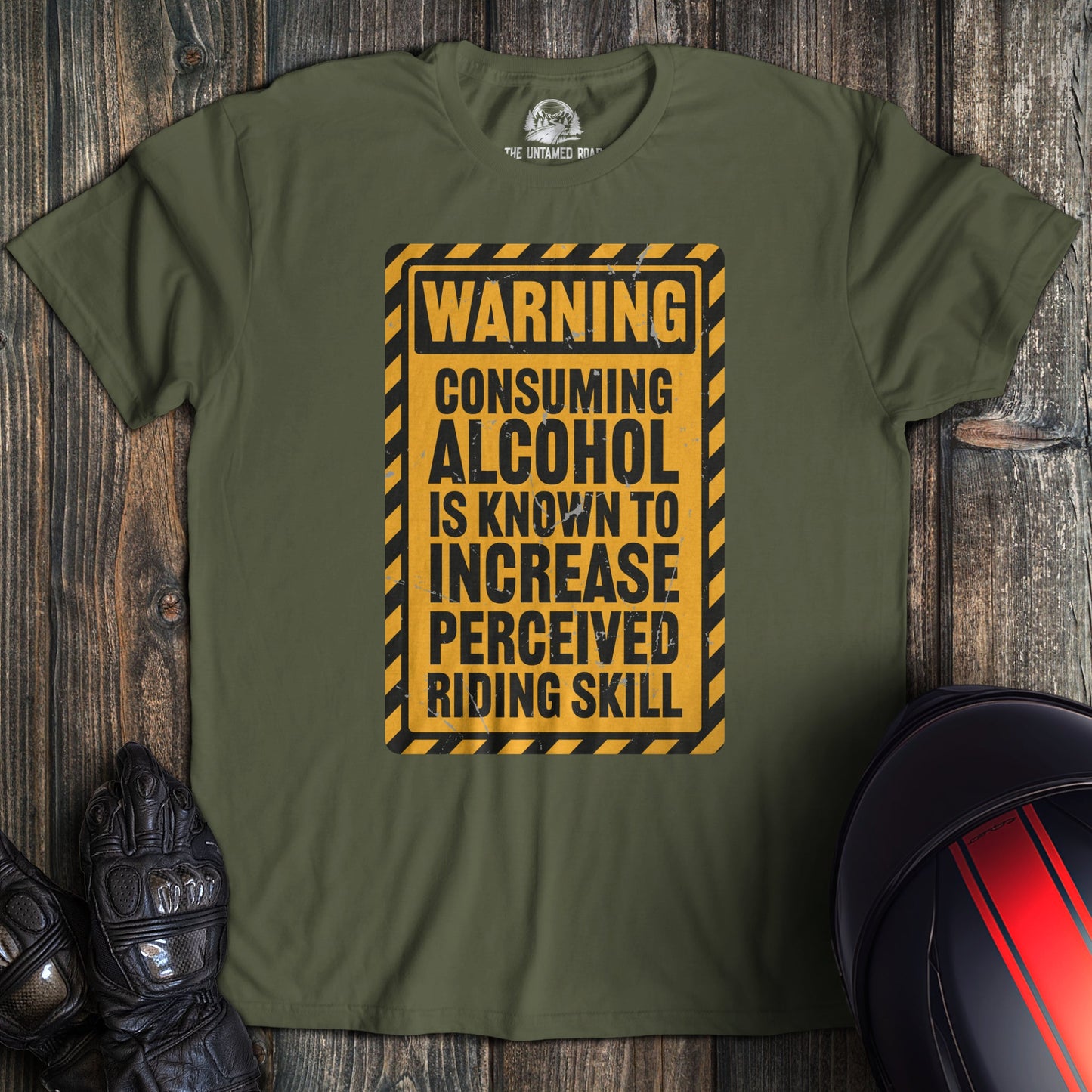 Alcohol Riding Skill T-Shirt