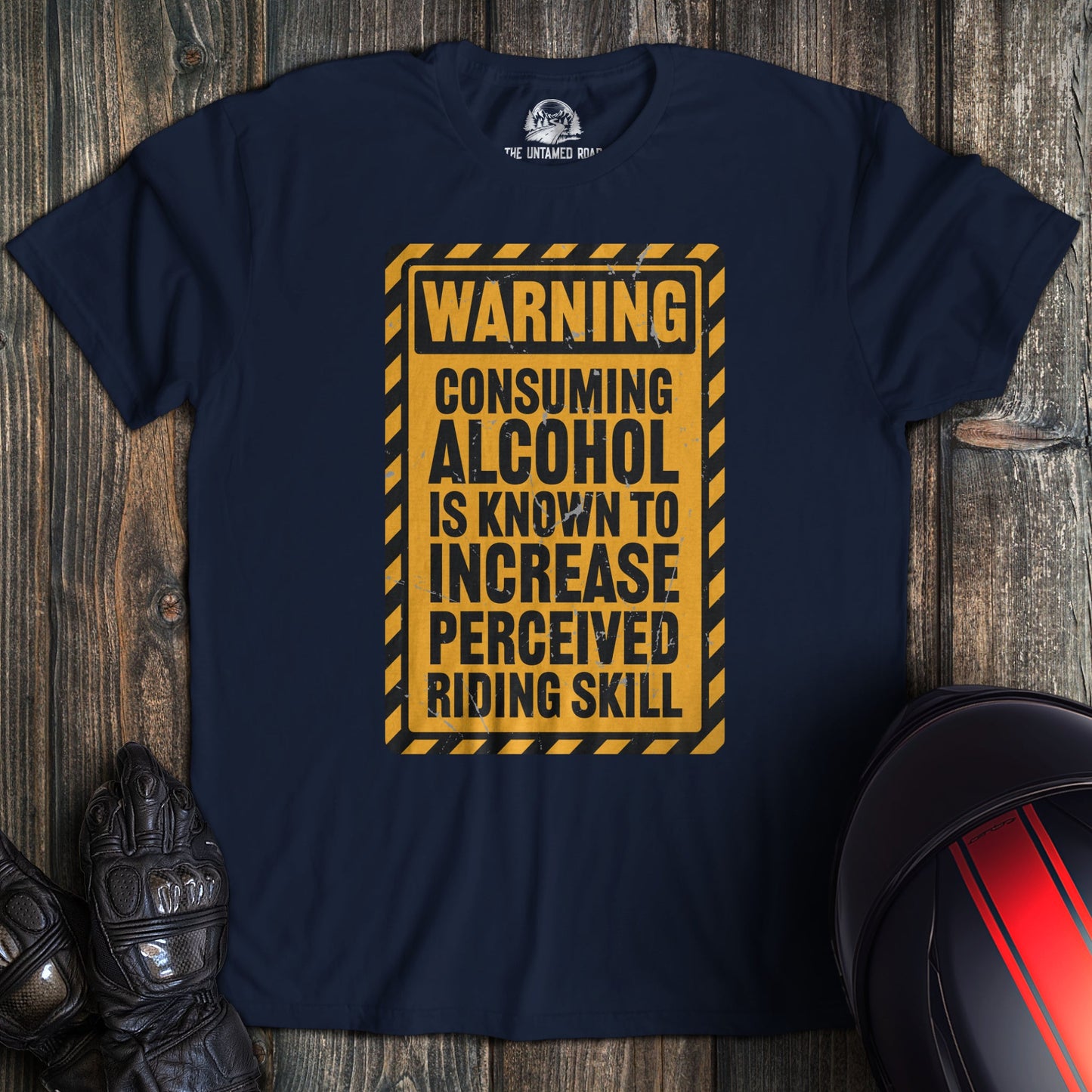 Alcohol Riding Skill T-Shirt