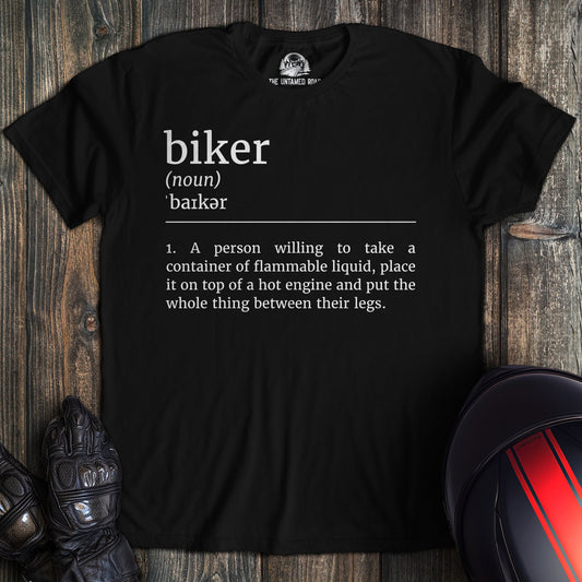 Biker Definition T-Shirt