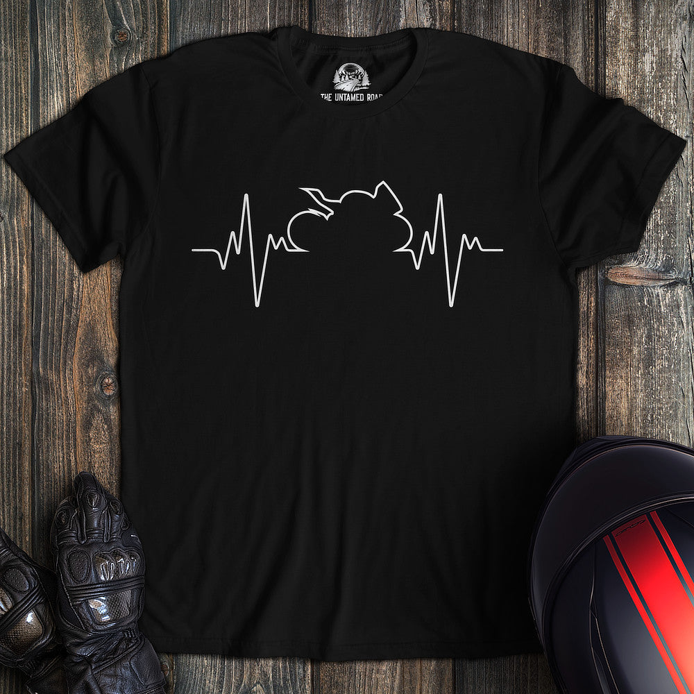 Sportbike Heartbeat T-Shirt