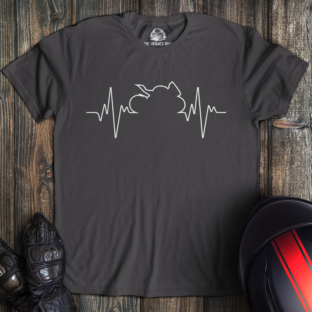 Sportbike Heartbeat T-Shirt