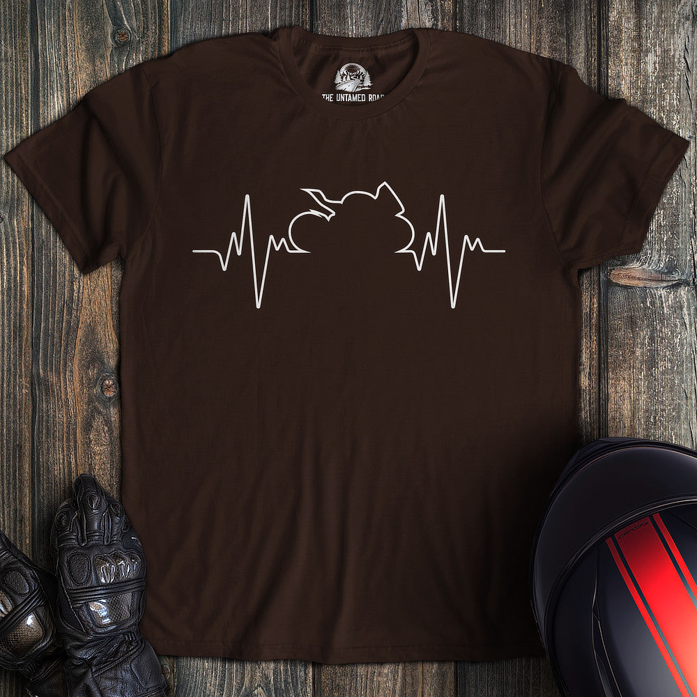 Sportbike Heartbeat T-Shirt