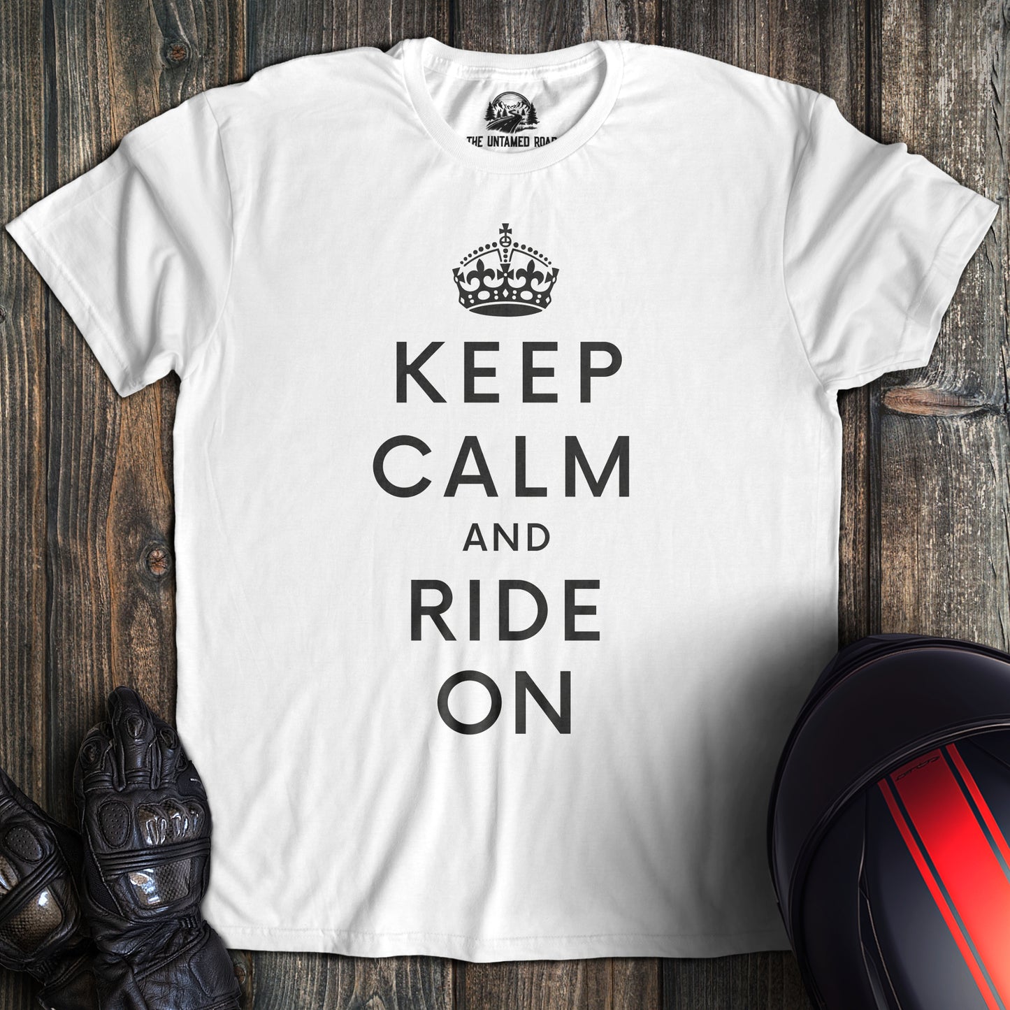 Keep Calm And Ride On T-shirt