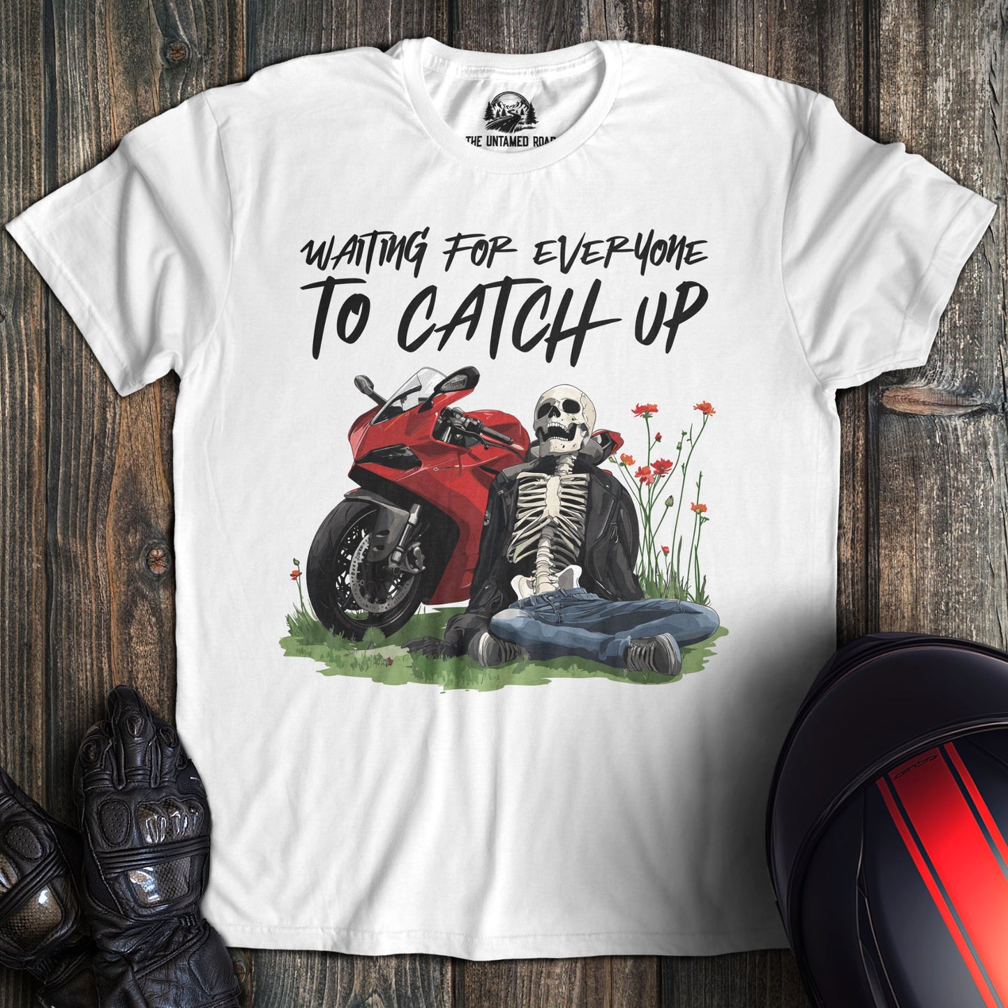 Waiting For Everyone (Sportbike) T-Shirt