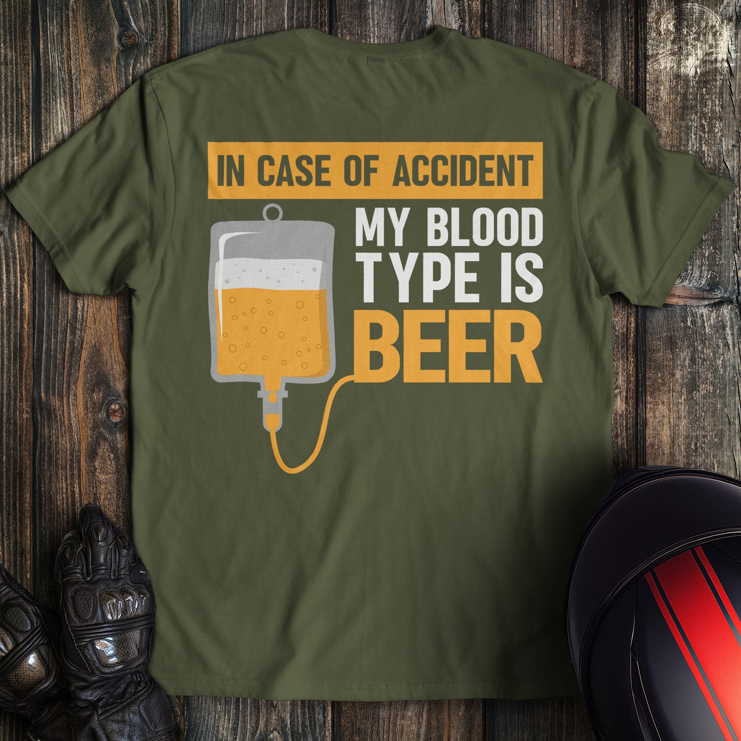 Blood Type Is Beer T-Shirt