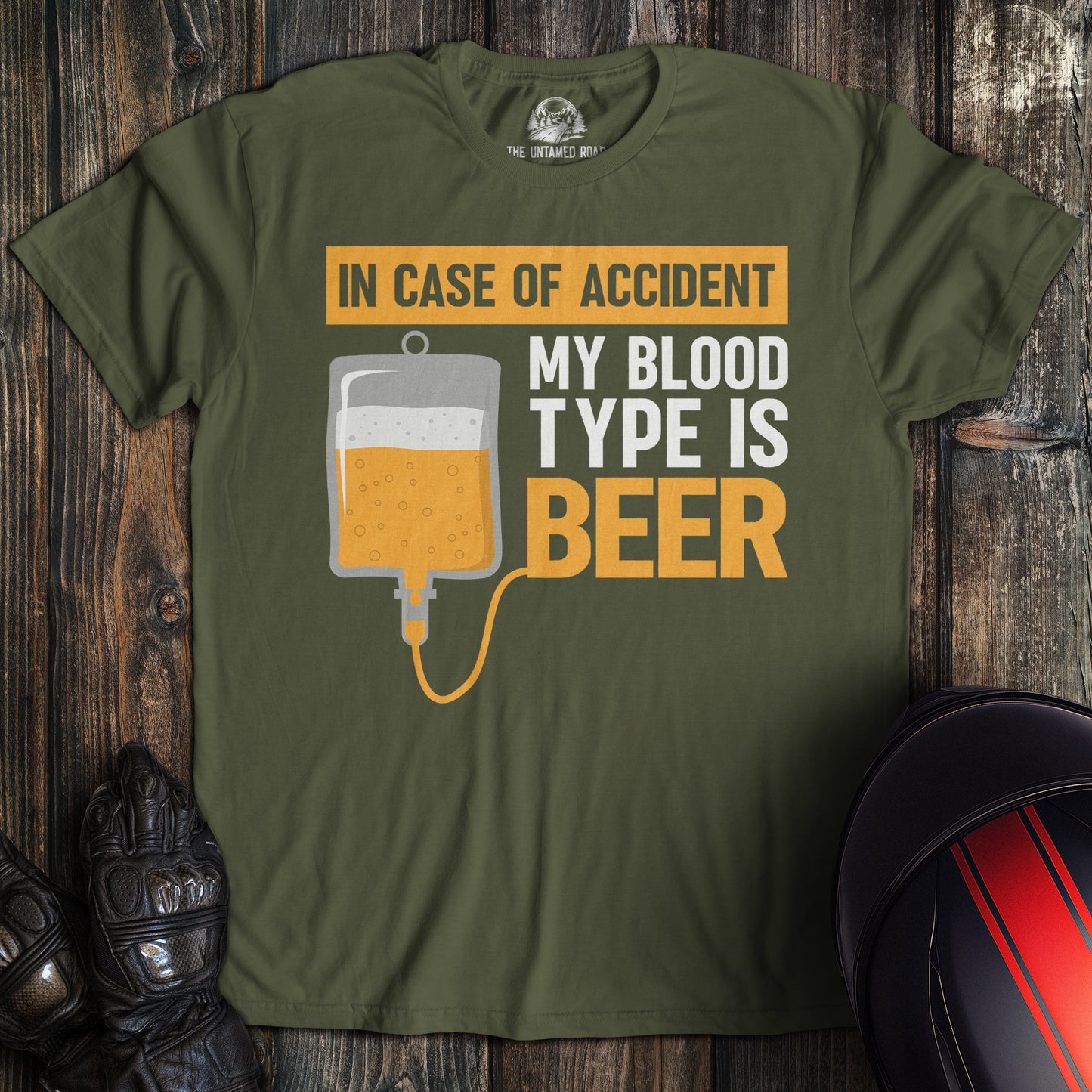 Blood Type Is Beer T-Shirt