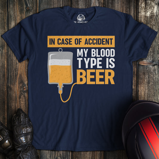 Blood Type Is Beer T-Shirt